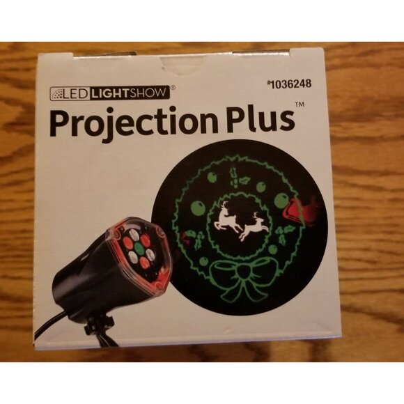 Gemmy Light Show LED Projection Plus Whirl A Motion Static 2 Effects in 1 86085 - Picture 5 of 5